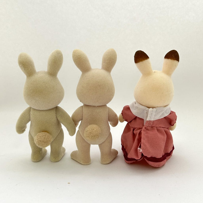 [Used] CHOCOLATE RABBIT MOTHER MILK RABBIT PARENTS Epoch Sylvanian Families