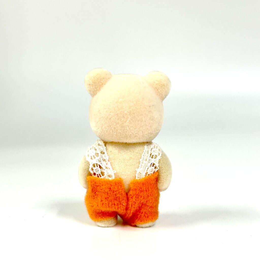 [used] White Bear Baby Sylvanian Families Calico Critters
