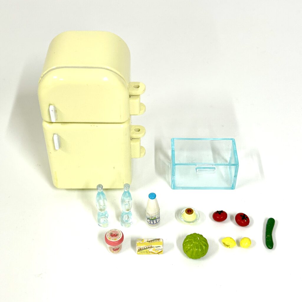 [used] Refrigerator Set KA-403 Sylvanian Families Calico Critters