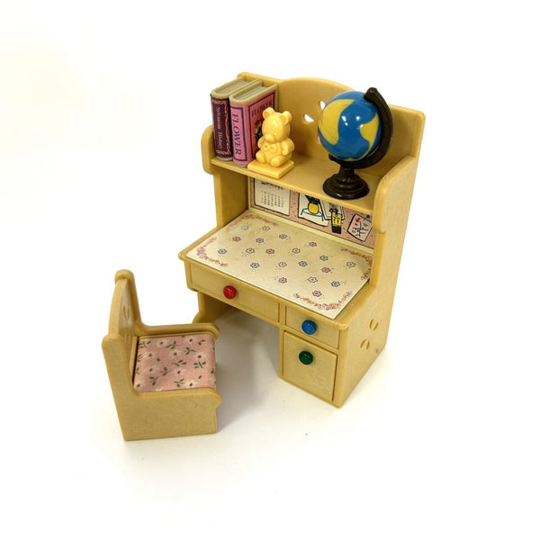 [Used] STUDY DESK SET Epoch Japan Sylvanian Families