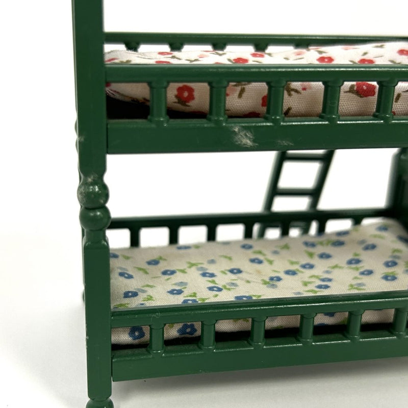 [Used] GREEN BUNK BED Japan Japan Sylvanian Families