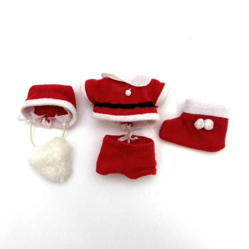 [Used] SANTA CLAUSE COSTUME SET Calico Clitters Epoch Japan Sylvanian Families