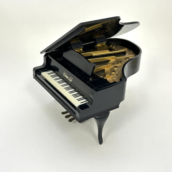 [Used] BLACK GRAND PIANO Calico Clitters Epoch Japan Sylvanian Families