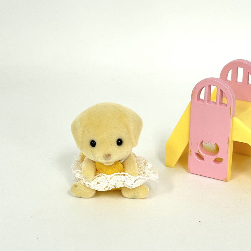 [Used] BABY CARRY CASE SLIDE LABRADOR B-39 Japan Sylvanian Families