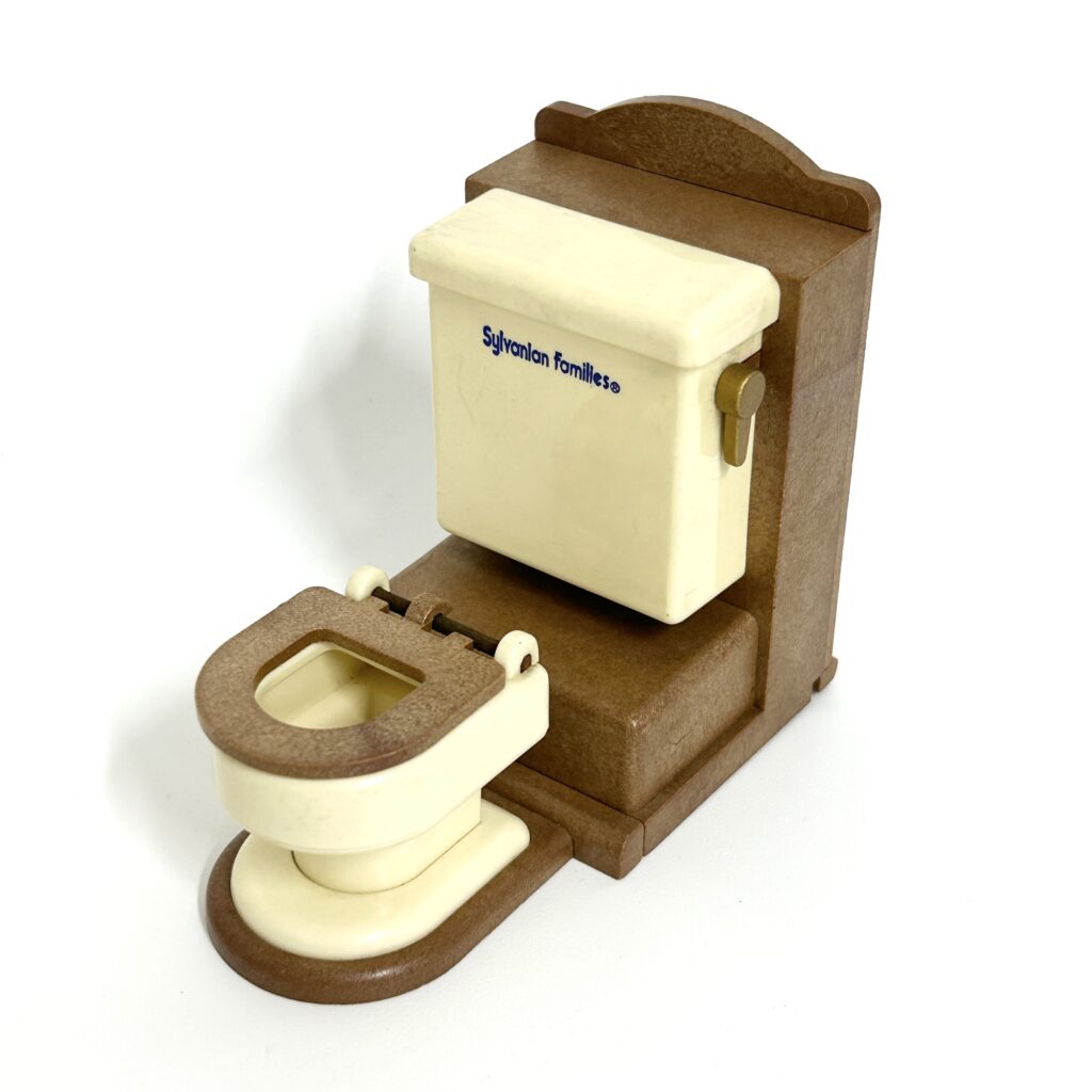 [used] Flushing Sounds Toilet IF-05 Sylvanian Families Calico Critters