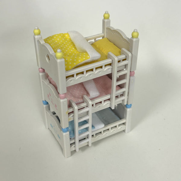 [Used] BABY 3 BUNK BED KA-213 Epoch Sylvanian Families