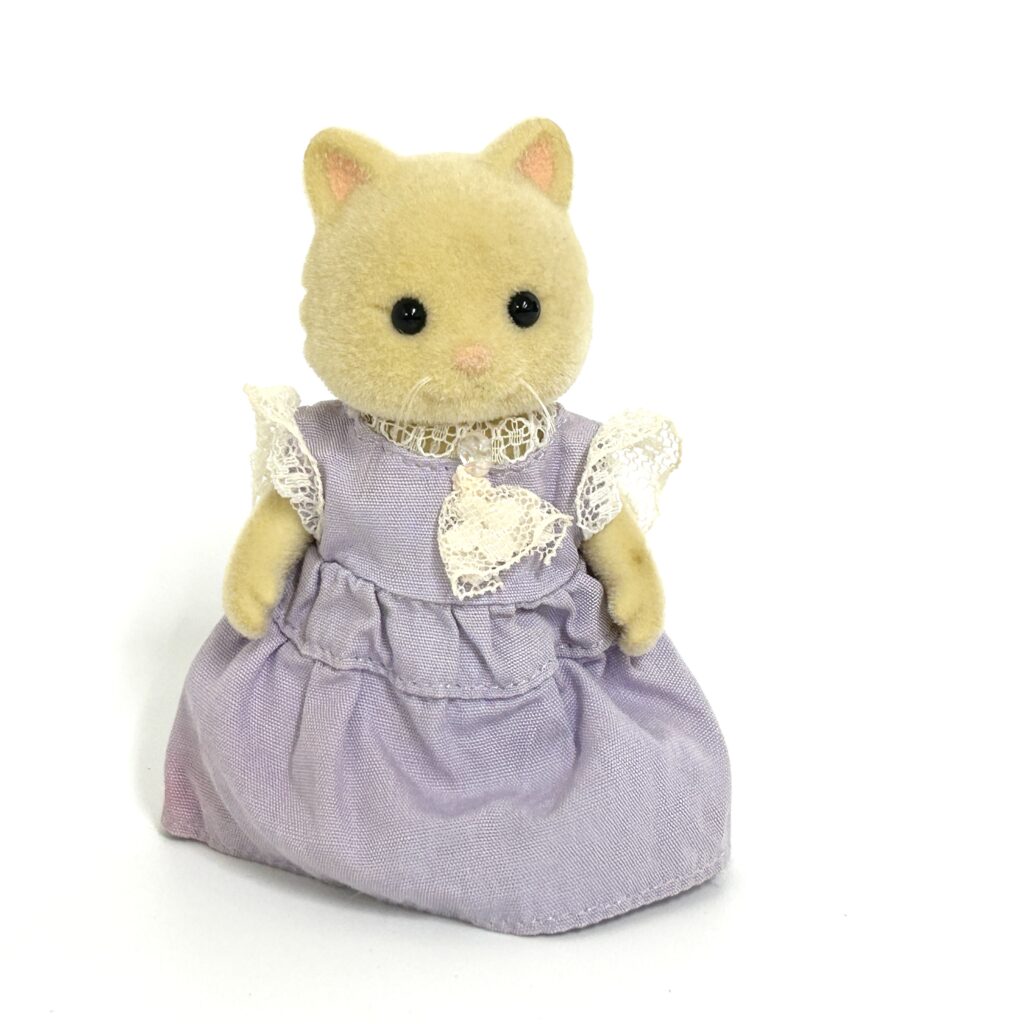 [used] Chantilly Cream Cat Mother Sylvanian Families Calico Critters
