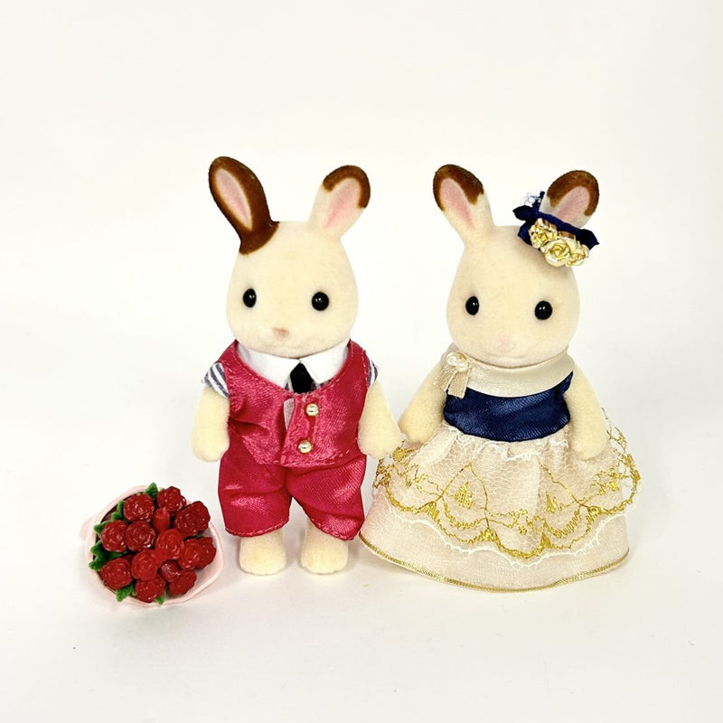 [Used] CUTE COUPLE SET TVS-08 Town Series Epoch Sylvanian Families