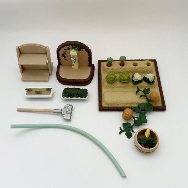 [Used] VEGETABLE GARDENING SET KA-616 Epoch Sylvanian Families