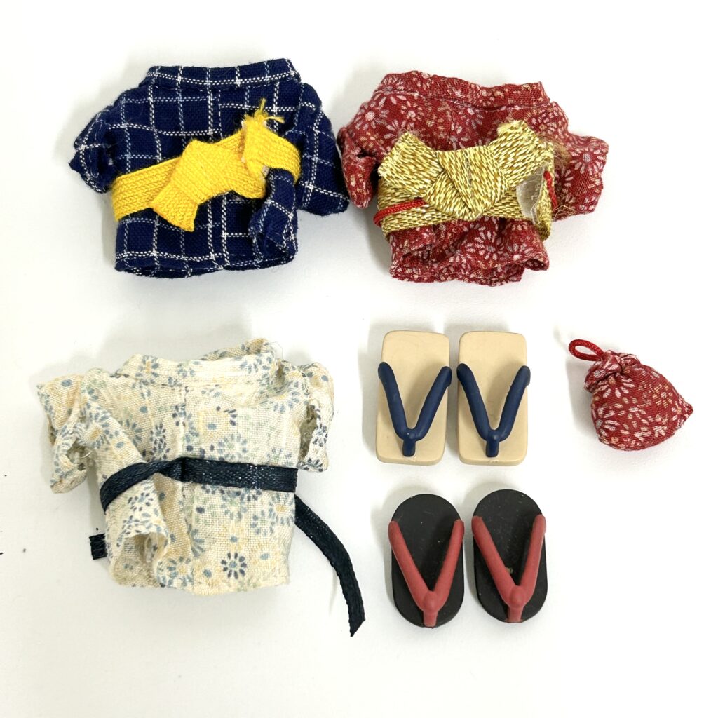 [used] Kimono and Yukata Set Sylvanian Families Calico Critters