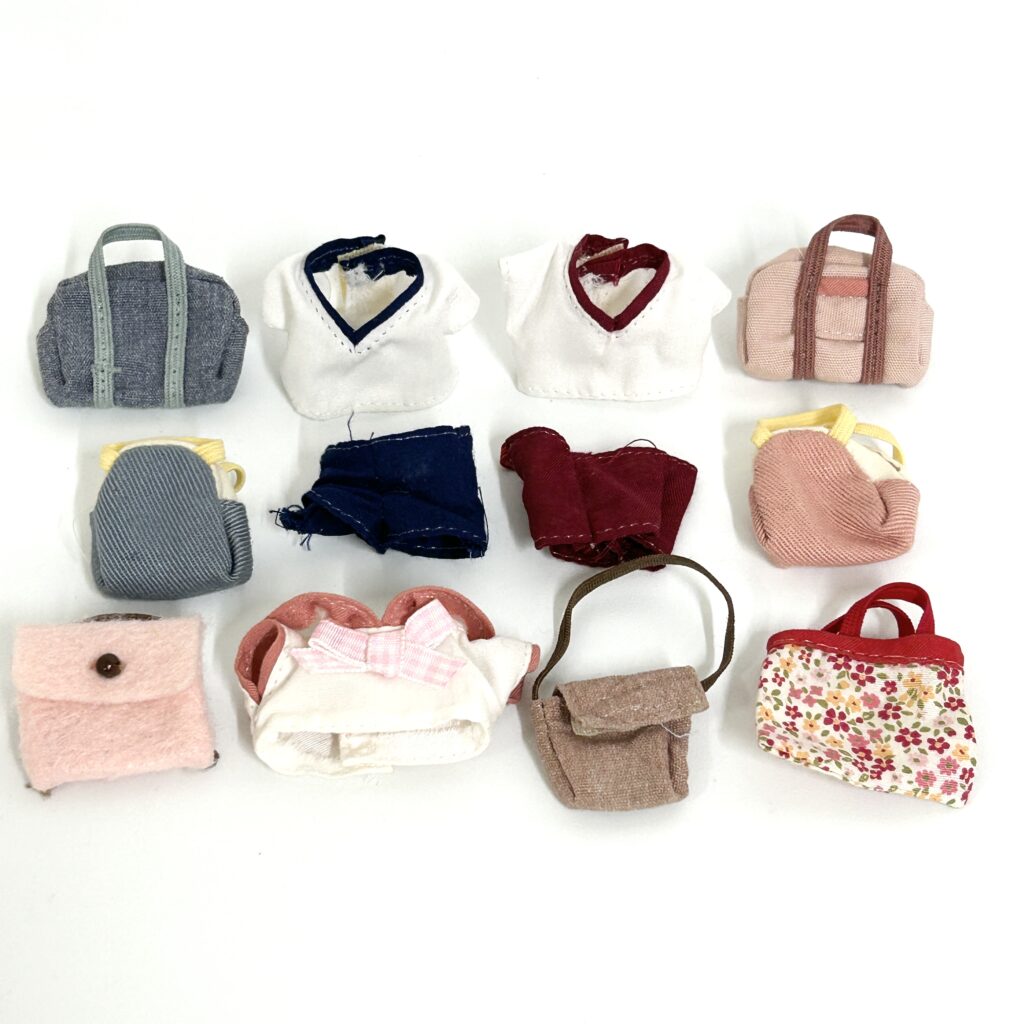 [used] Gymnastics Outfit and Bag Set Sylvanian Families Calico Critters