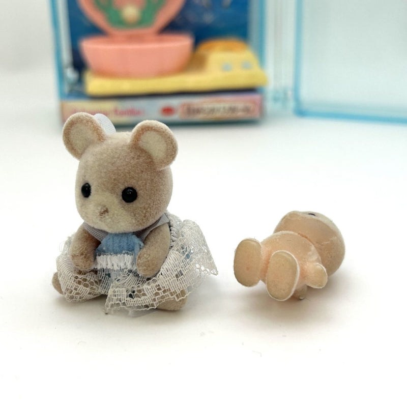 [Used] Misty Forest SHELL BATH Squirrel F-17 Japan Sylvanian Families