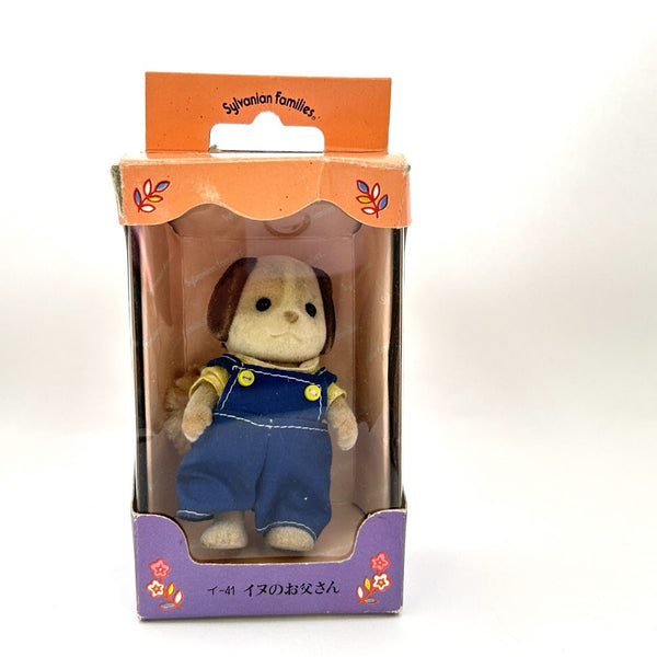 [Used] BEAGLE DOG FATHER I-41 Epoch Japan1997 Sylvanian Families