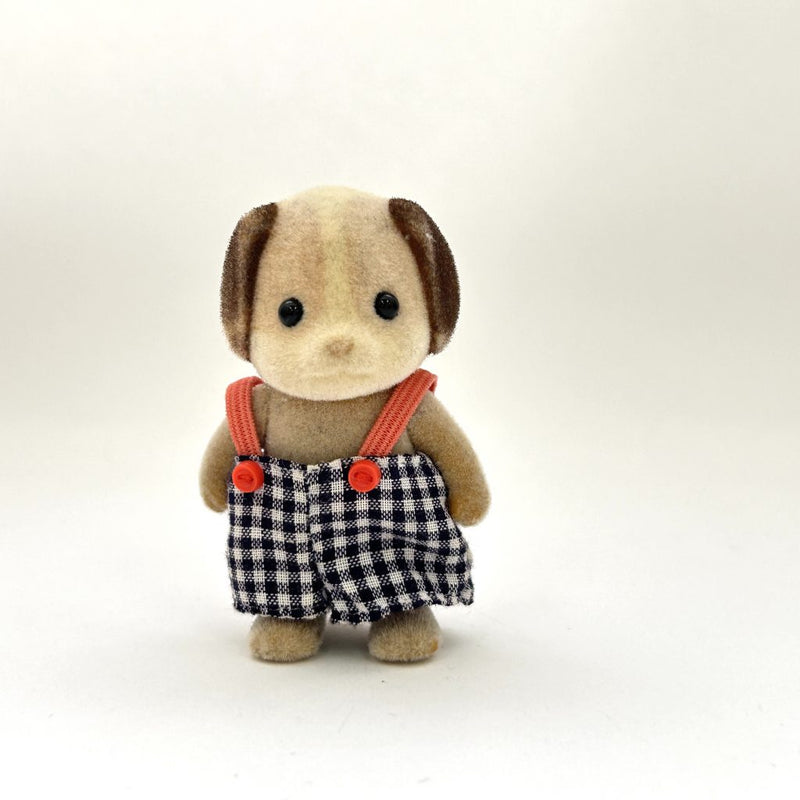 [Used] BEAGLE DOG BOY I-43 Epoch Japan 1997 Retired Sylvanian Families