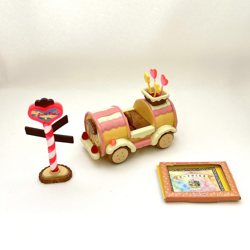 [Used] Misty Forest CAKE CAR F-09 Japan Sylvanian Families