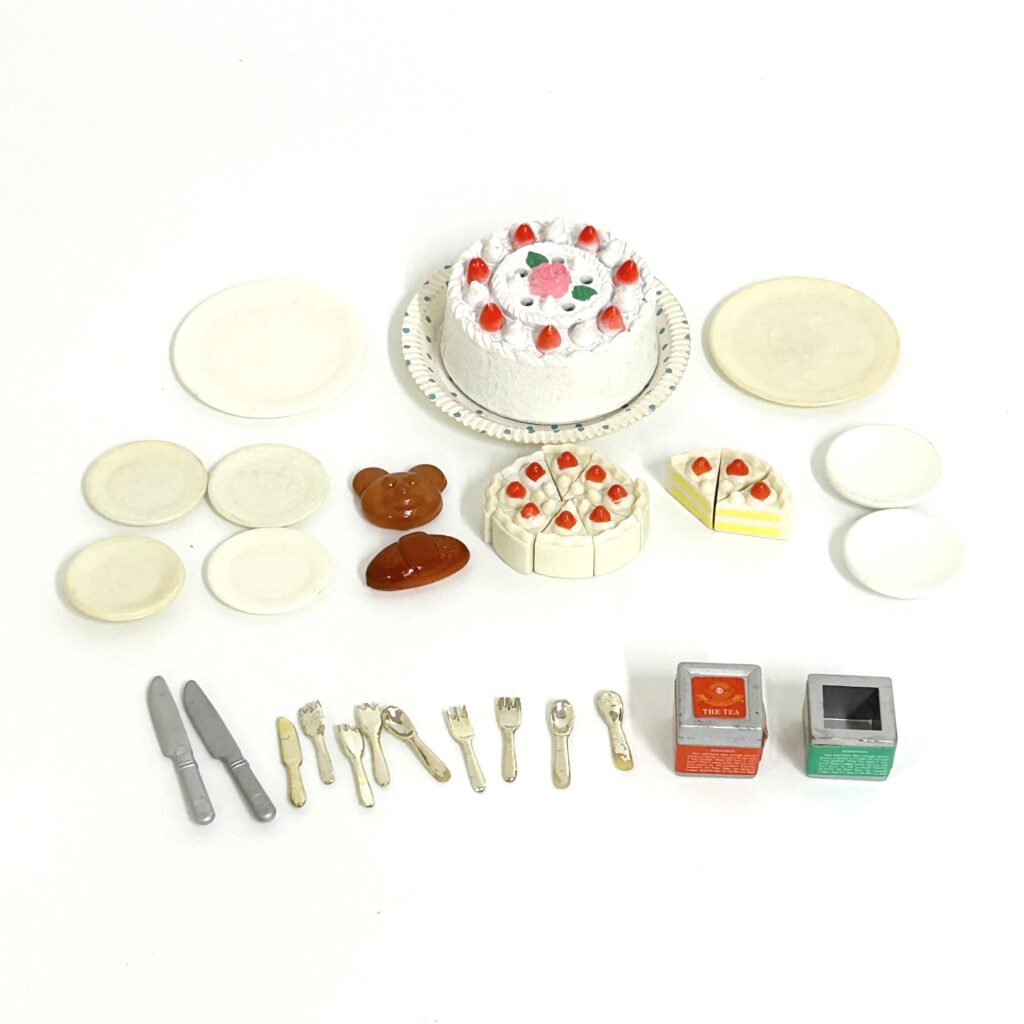 [used] Cake Set Sylvanian Families Calico Critters