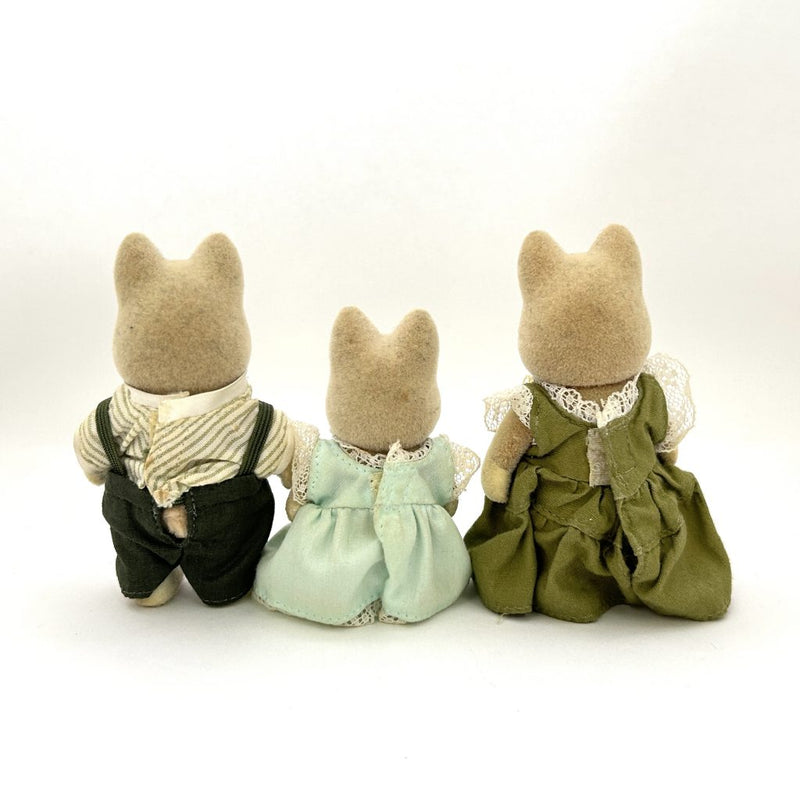 [Used] OCHER DOG FAMILY Epoch Japan Sylvanian Families