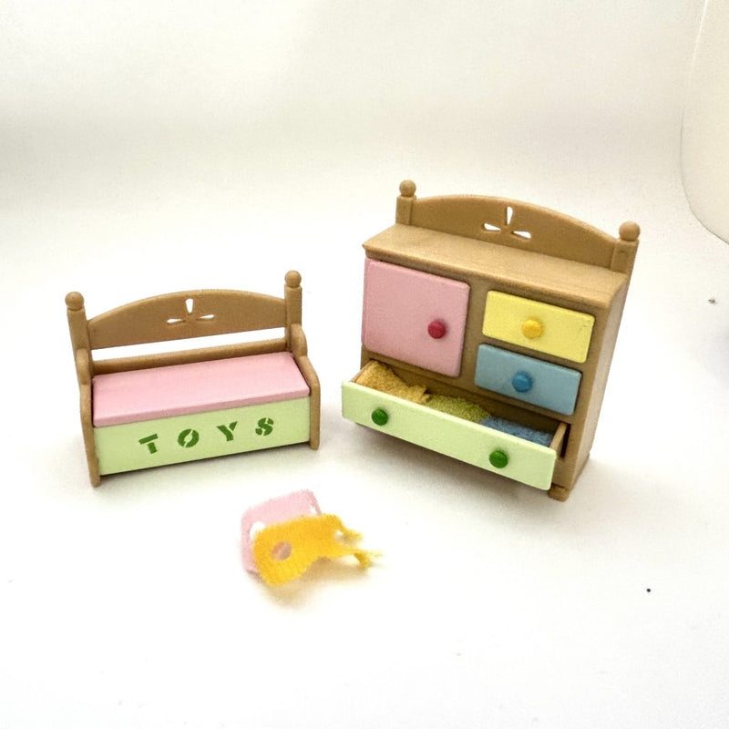 [Used] BABY FURNITURE SET FOR BABY KA-78 Retired Sylvanian Families