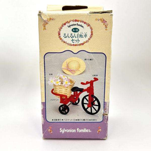 [Used] THREE WHEEL BIKE SET KA-55 Epoch Japan Sylvanian Families