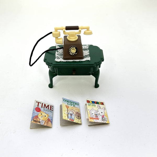 [Used] TELEPHONE SET Epoch Japan Sylvanian Families