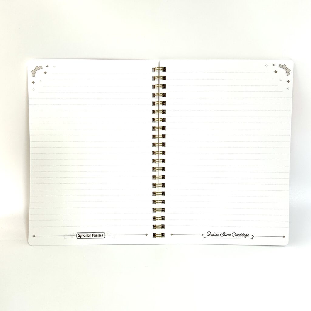 Forest Baby Concierge A5 Ring Notebook Sylvanian Families Calico Critters