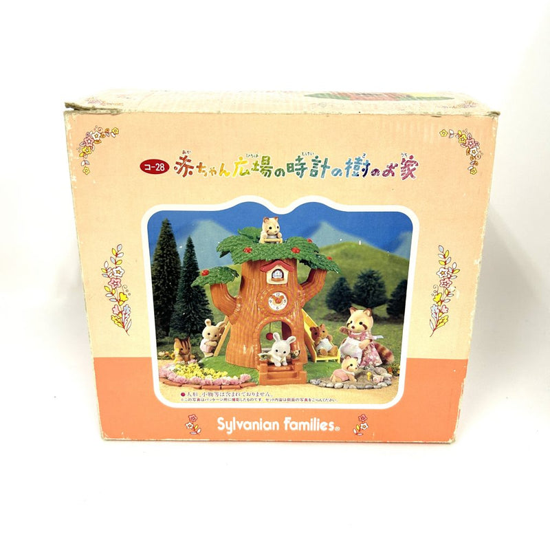 [Used] BABY PLAYGROUND CLOCK TREE HOUSE Epoch Japan Sylvanian Families