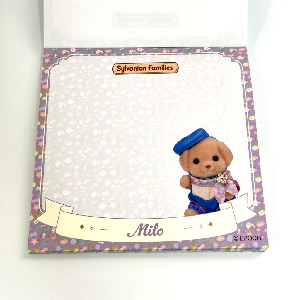 Foreset Baby Concierge Memo Pad Sylvanian Families Calico Critters