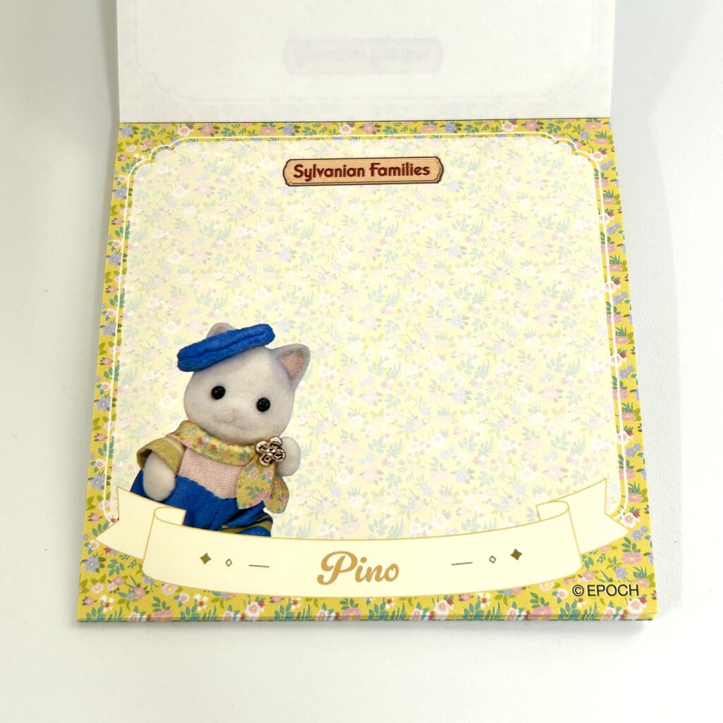 Foreset Baby Concierge Memo Pad Sylvanian Families Calico Critters