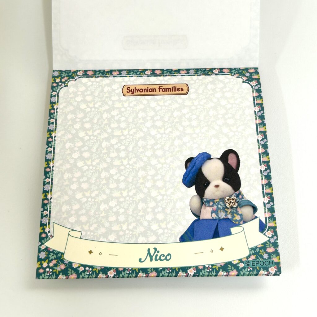 Foreset Baby Concierge Memo Pad Sylvanian Families Calico Critters