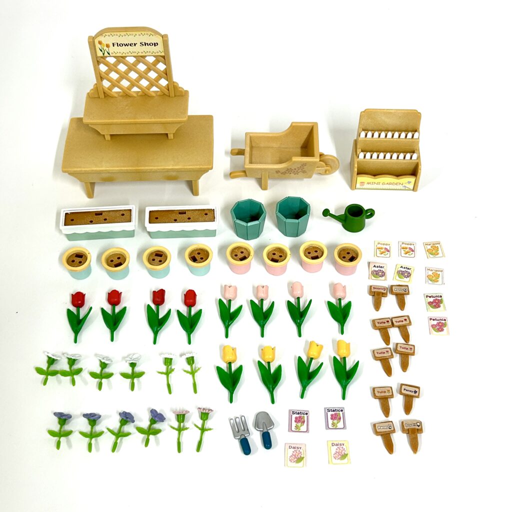 [used] Flower Stall 2007 MI-53 Sylvanian Families Calico Critters