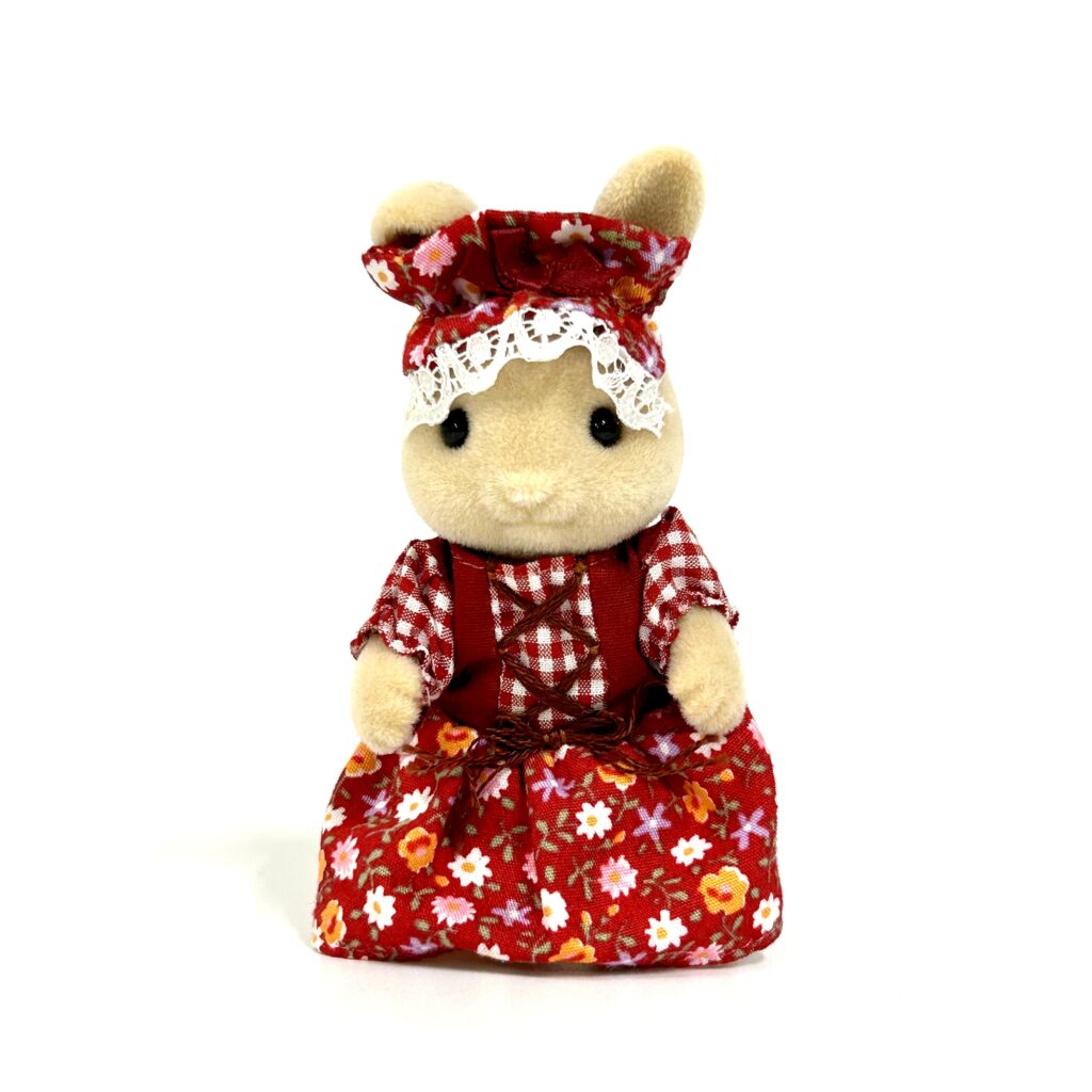 [used] Ivory Rabbit's Sewing Shop 2001 MI-40 Sylvanian Families Calico Critters