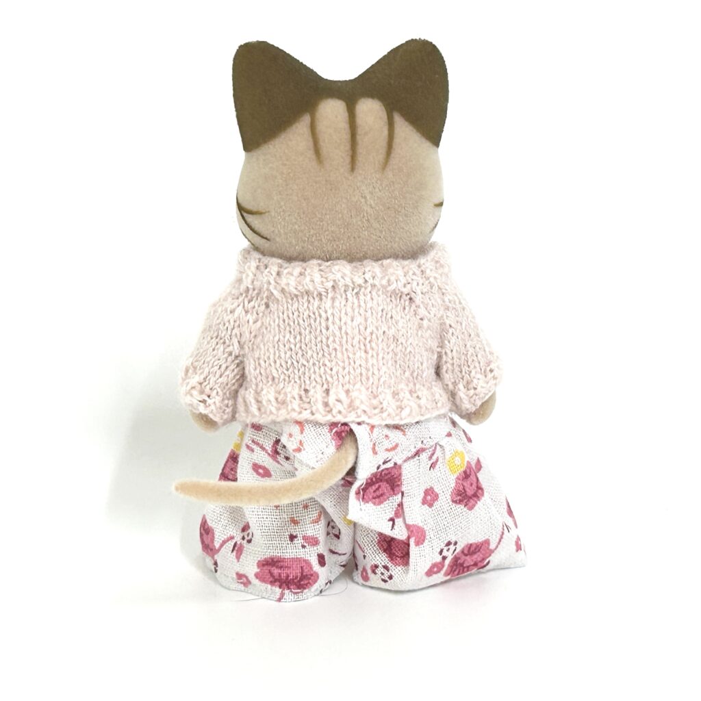 Pink One-Piece Dress and Pink Cardigan B Handmade