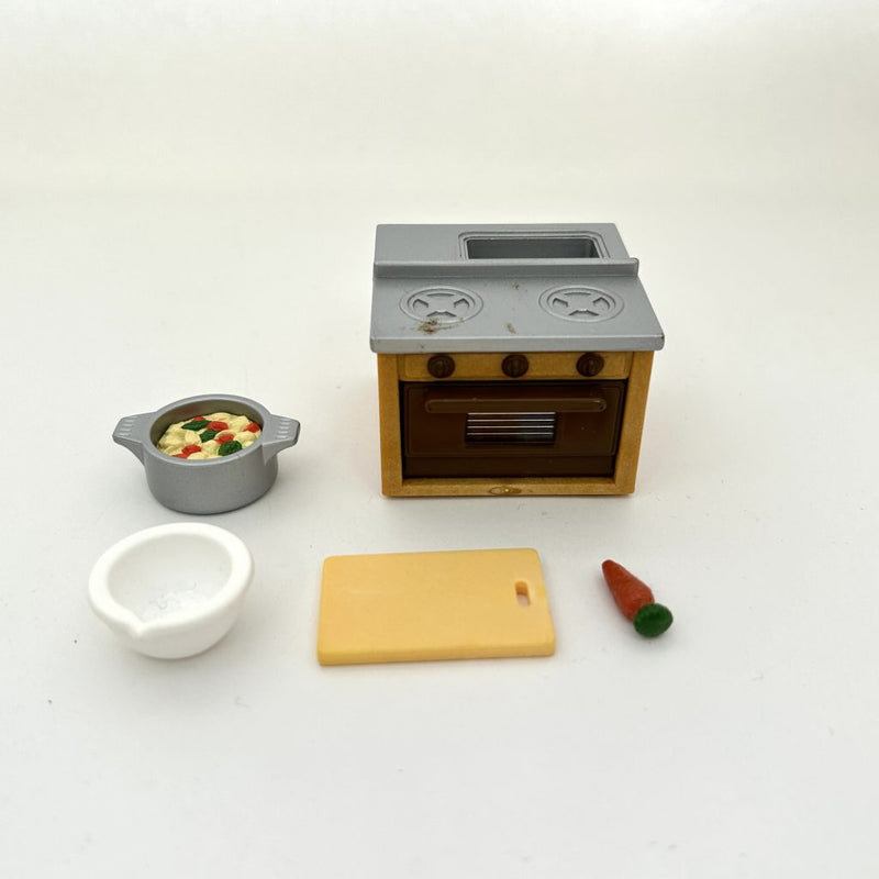 [Used] COOKING CLASS AT SCHOOL SET S-32 Epoch Japan Sylvanian Families