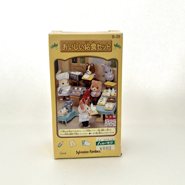 [Used] SCHOOL LUNCH MEAL S-25 Epoch Japan Sylvanian Families