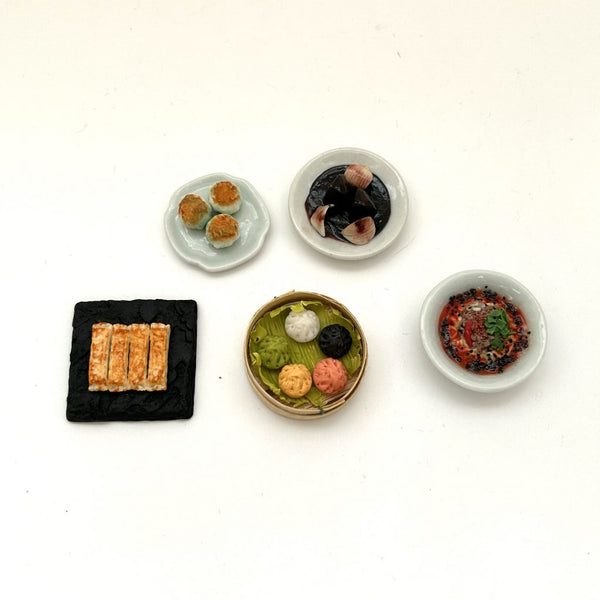 MINIATURE COLLECTION CHINESE RESTAURANT BENITORA COMPLETE SET Japan Capsule Toy Does not apply