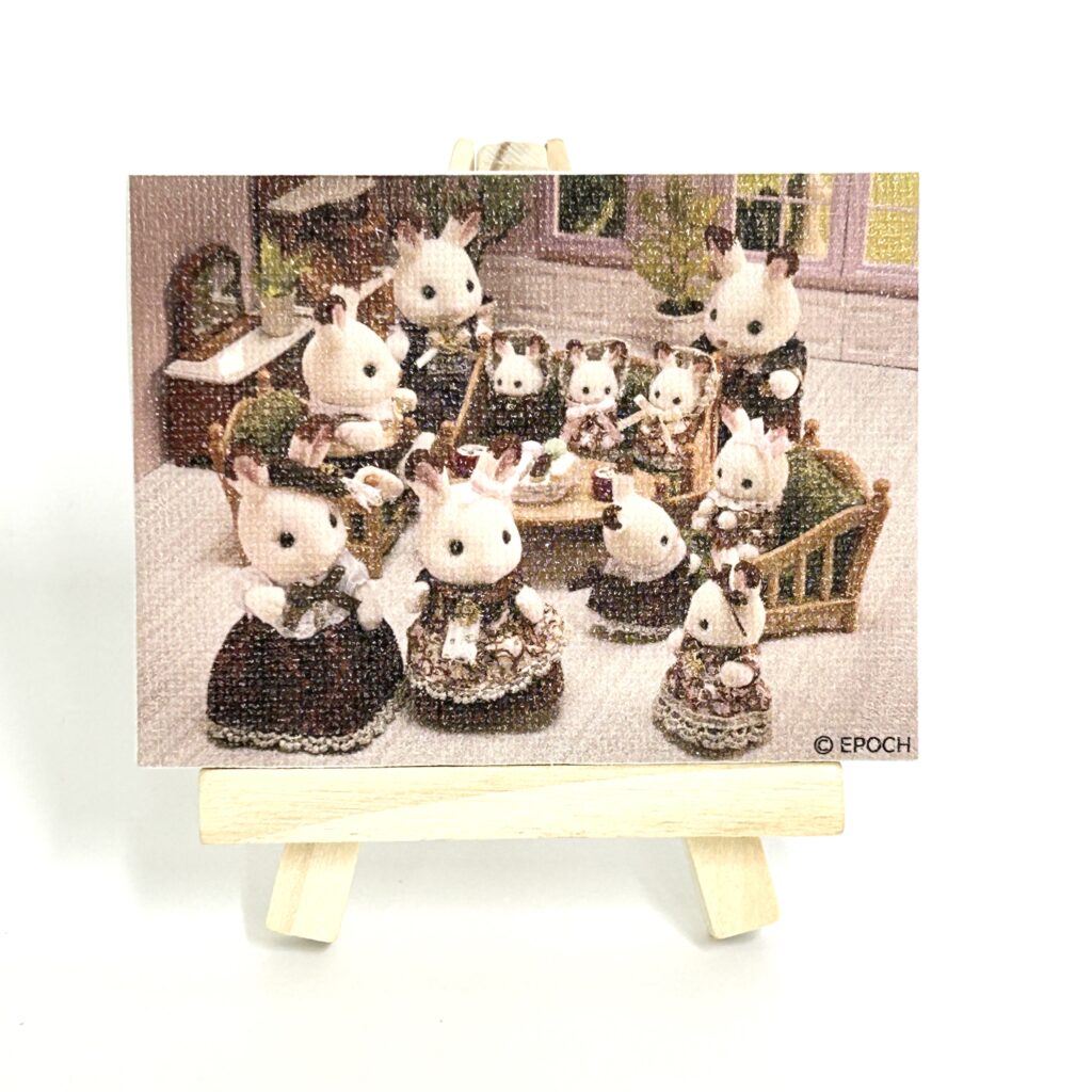 تصميم معرض الذكرى الأربعين لـ Mini Canvas 3 من Sylvanian Families Calico Critters