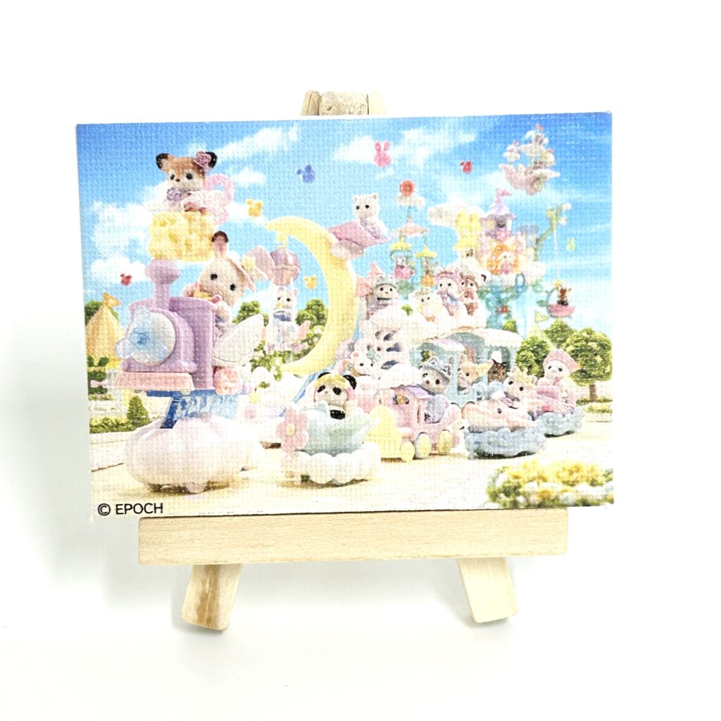 تصميم معرض الذكرى الأربعين لـ Mini Canvas 5 Sylvanian Families Calico Critters