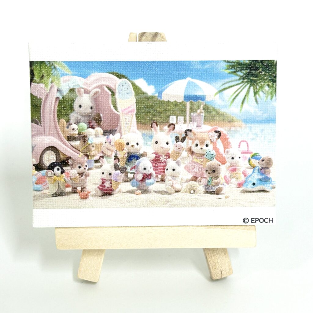 Mini Canvas 40th Anniversary Exhibition Design 8 Sylvanian Families Calico Critters
