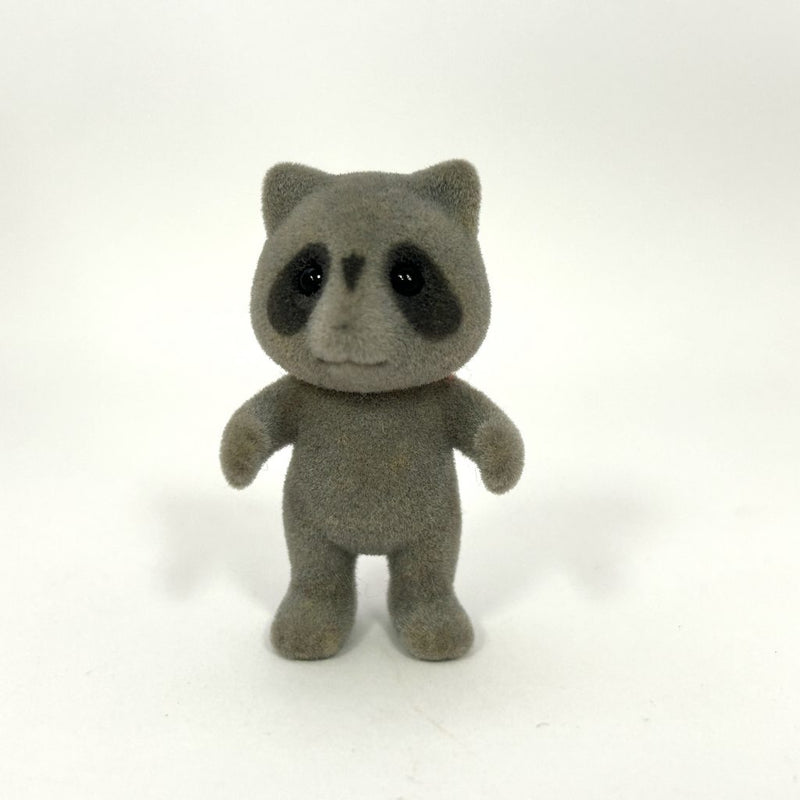 [Used] Vintage CHESTNUT RACCOON BABY  Epoch Sylvanian Families