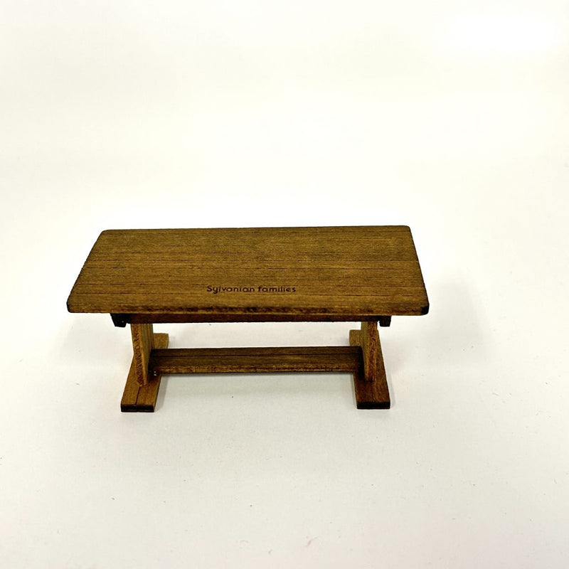 [Used] MEMORY TIME WOODEN TABLE Epoch M-09 Japan Sylvanian Families