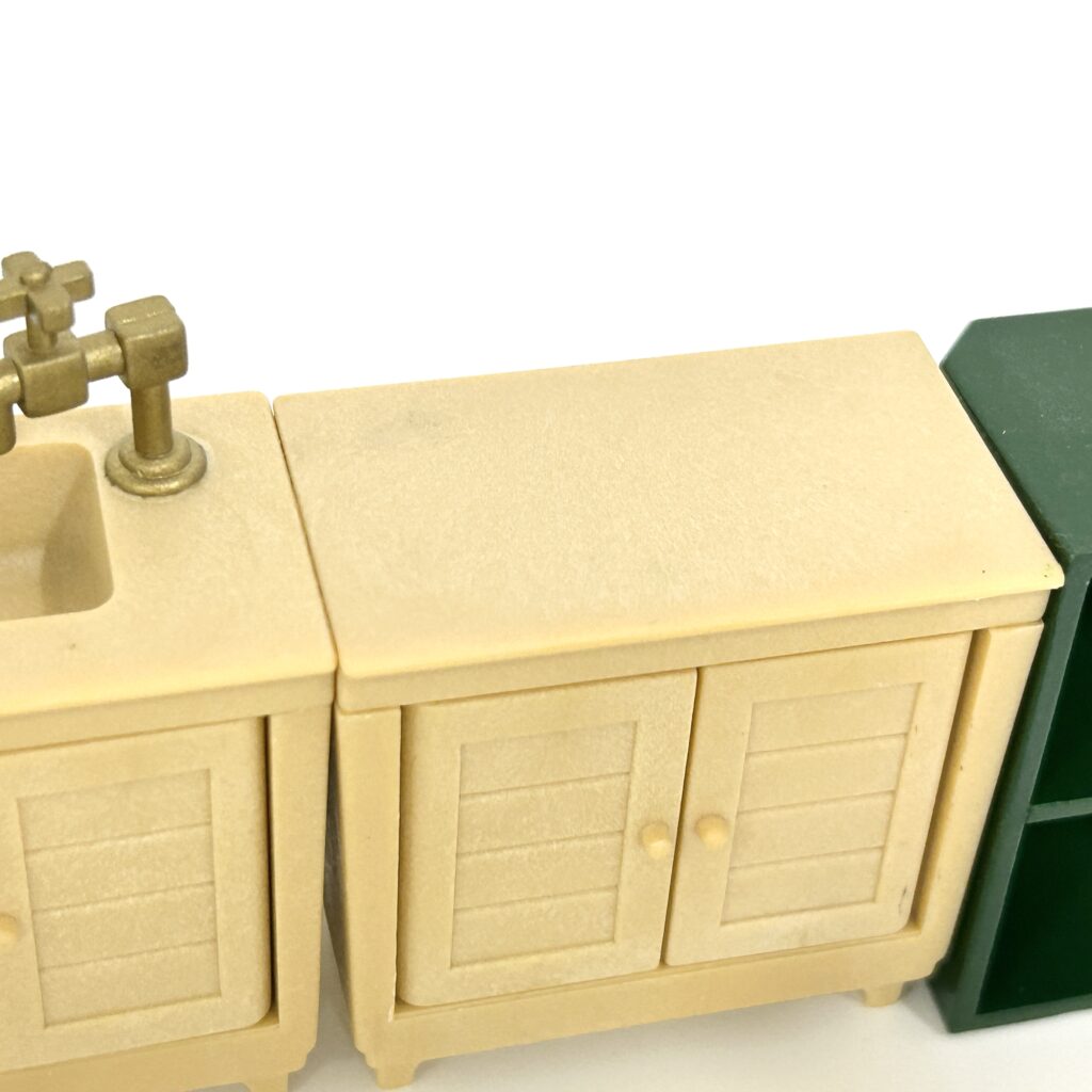 [used] Vintage Kitchen Set 1985 KA-10 Sylvanian Families Calico Critters