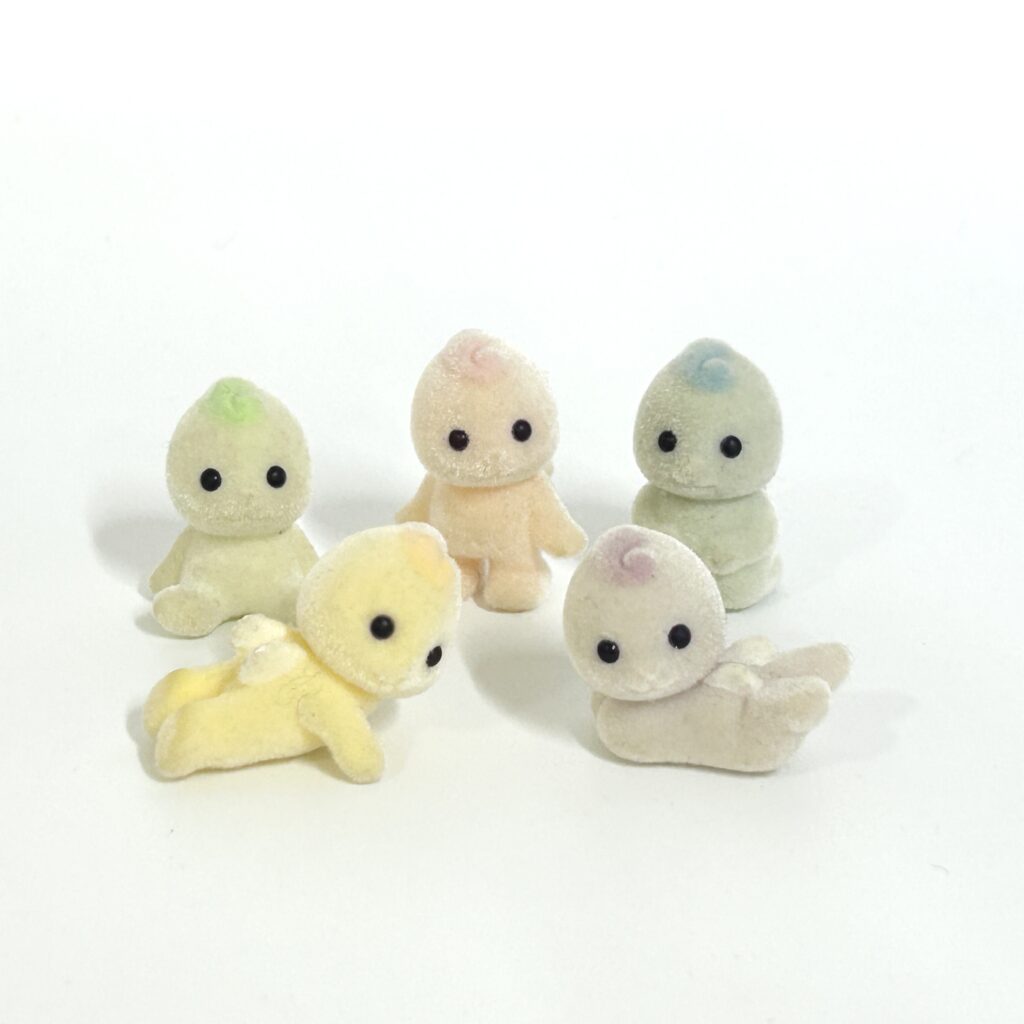 [used] Vintage Misty Forest Fairy Elves 1999 F-18 Sylvanian Families Calico Critters
