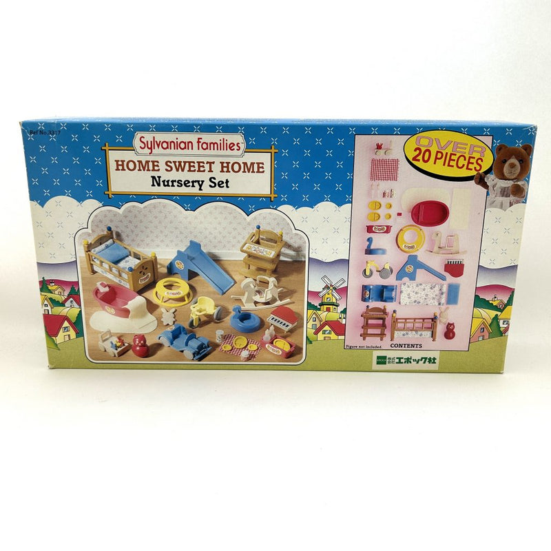 [Used] HOME SWEET HOME NURSERY SET Epoch Sylvanian Families