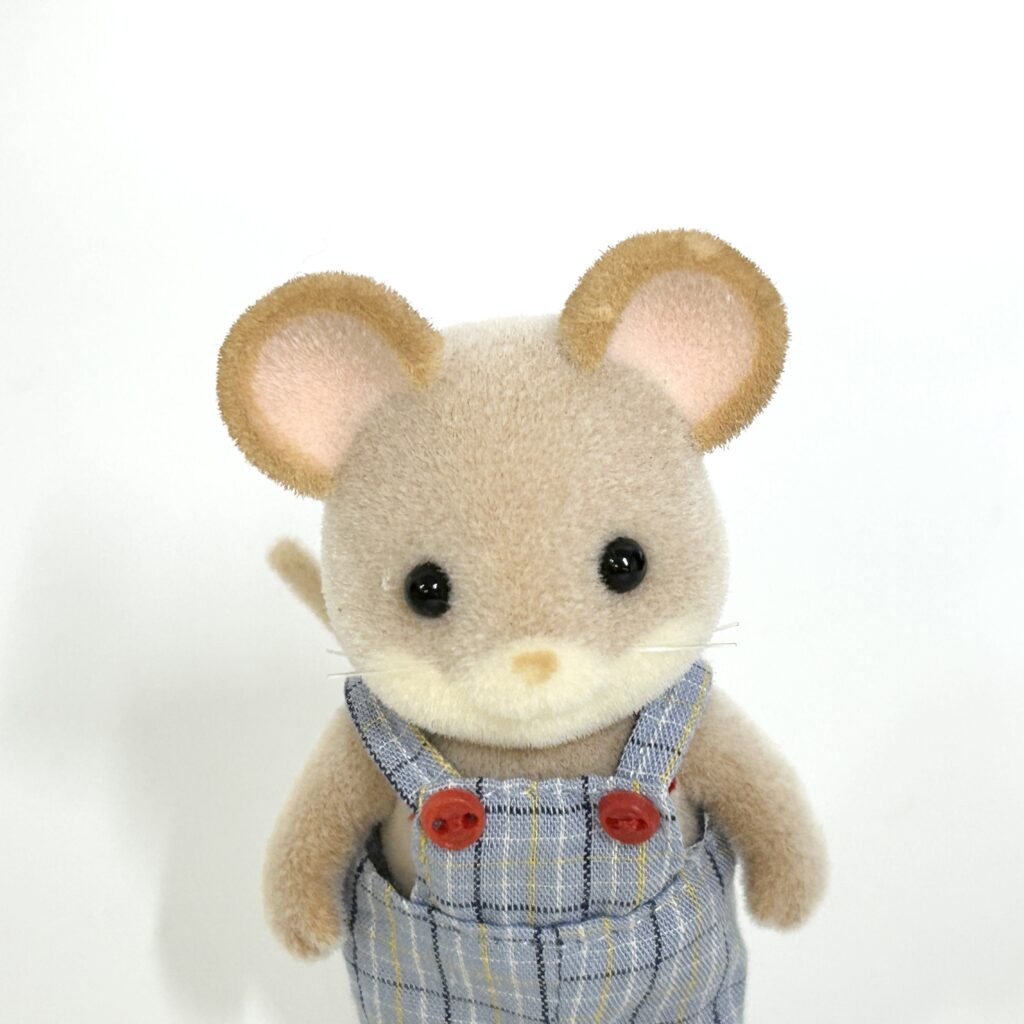 [used] City Mouse Boy Girl Sylvanian Families Calico Critters