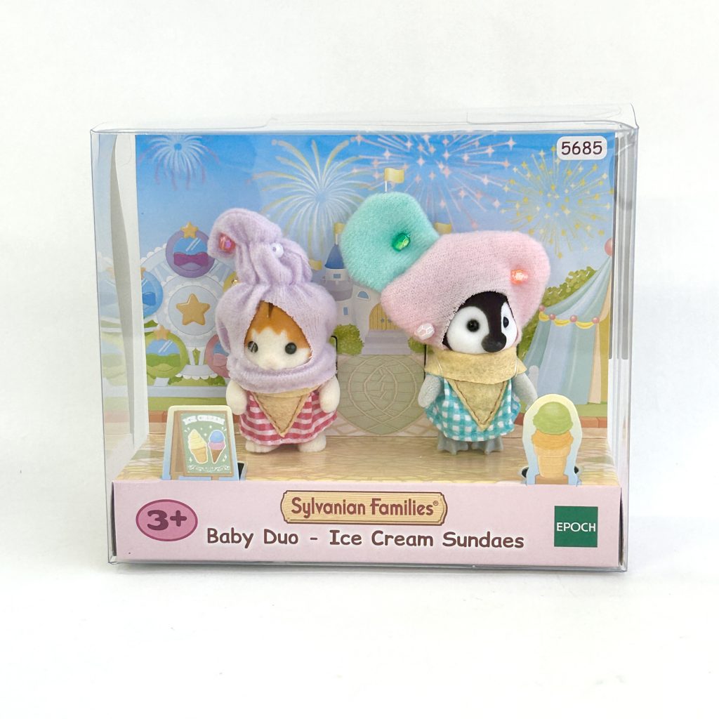 Baby Duo - Ice Cream Sundaes Sylvanian Families Calico Critters