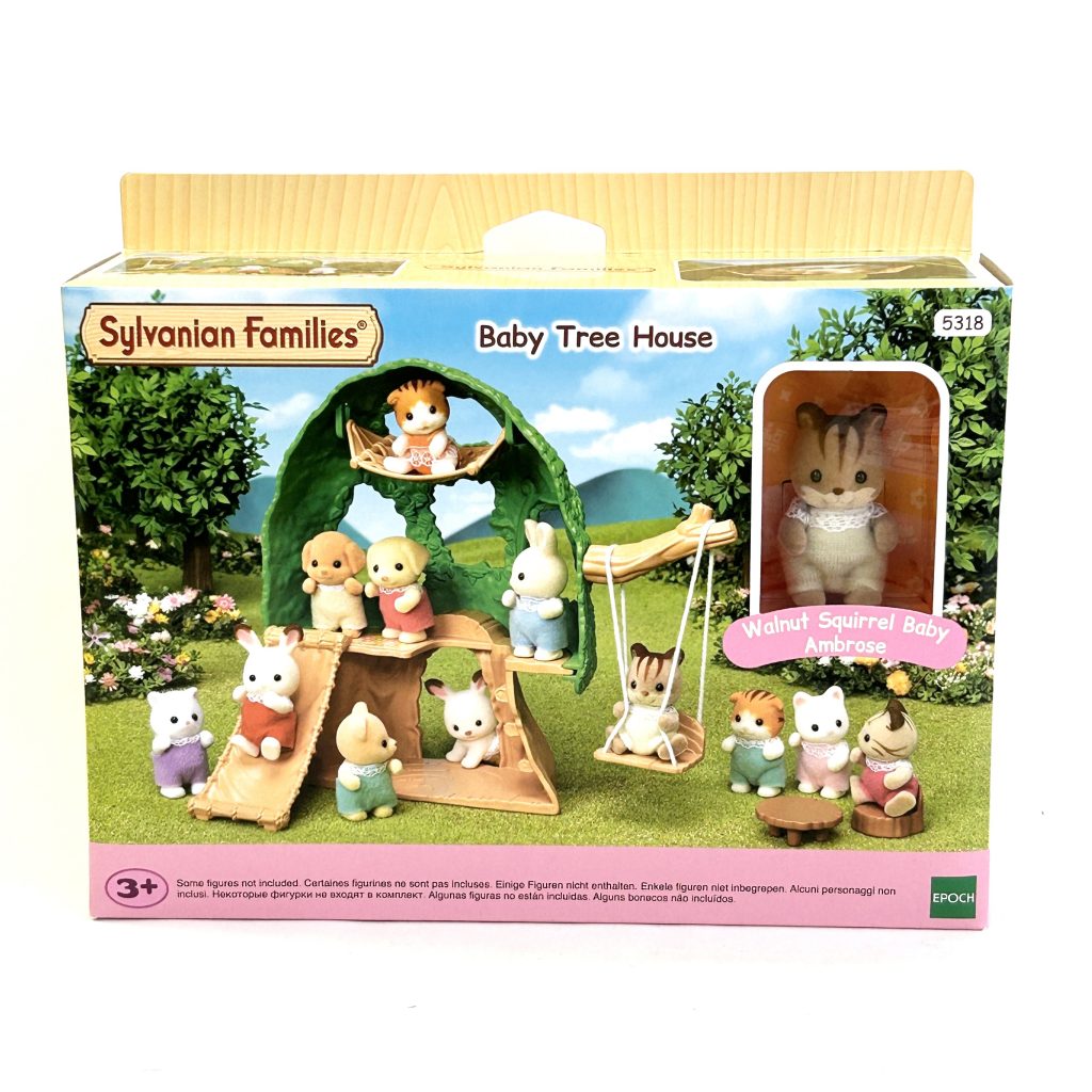Maison Arbre Bébé avec Écureuil Bébé 5318 Familles Sylvanian Calico Critters