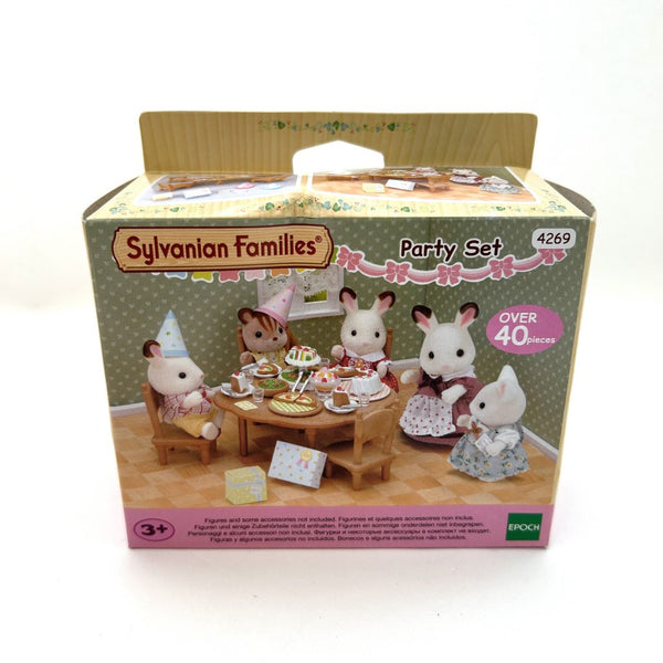 [Used] PARTY SET 4269 Epoch Japan Over 40 pieces Sylvanian Families