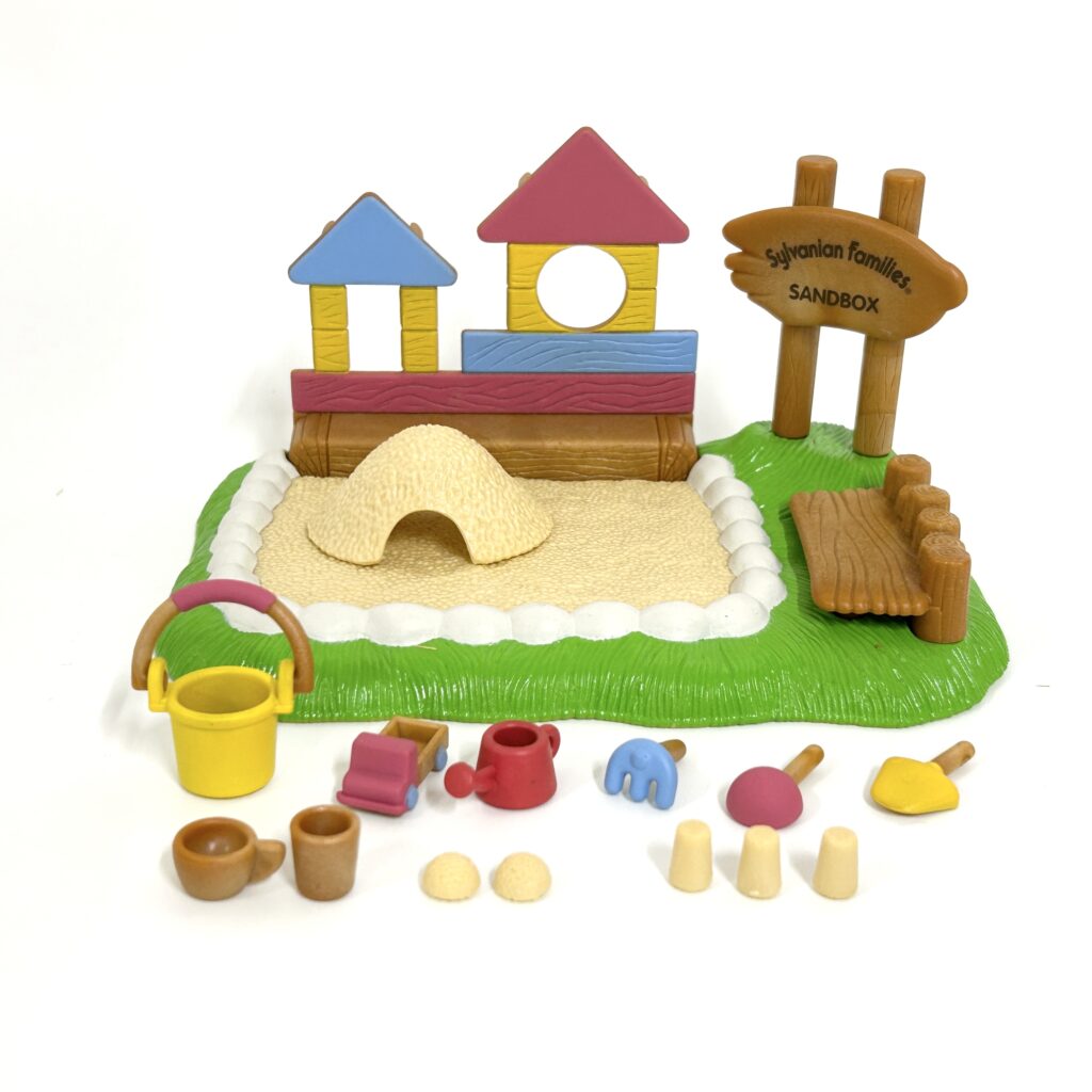 [used] Vintage Sandbox Tools For Baby 1997 KO-33 Sylvanian Families Calico Critters