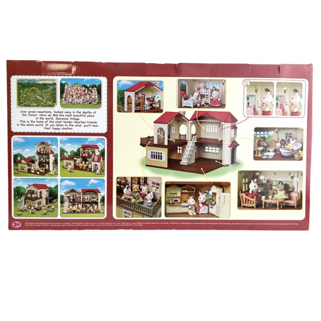 Coffret cadeau Maison de campagne Toit Rouge 5385 Familles Sylvanian Calico Critters