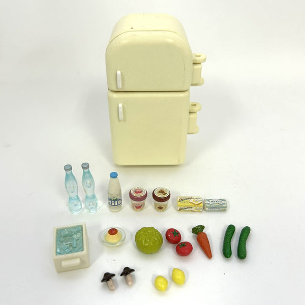 [Used] REFRIGERATOR SET KA-81 Epoch JAPAN 1997 Sylvanian Families